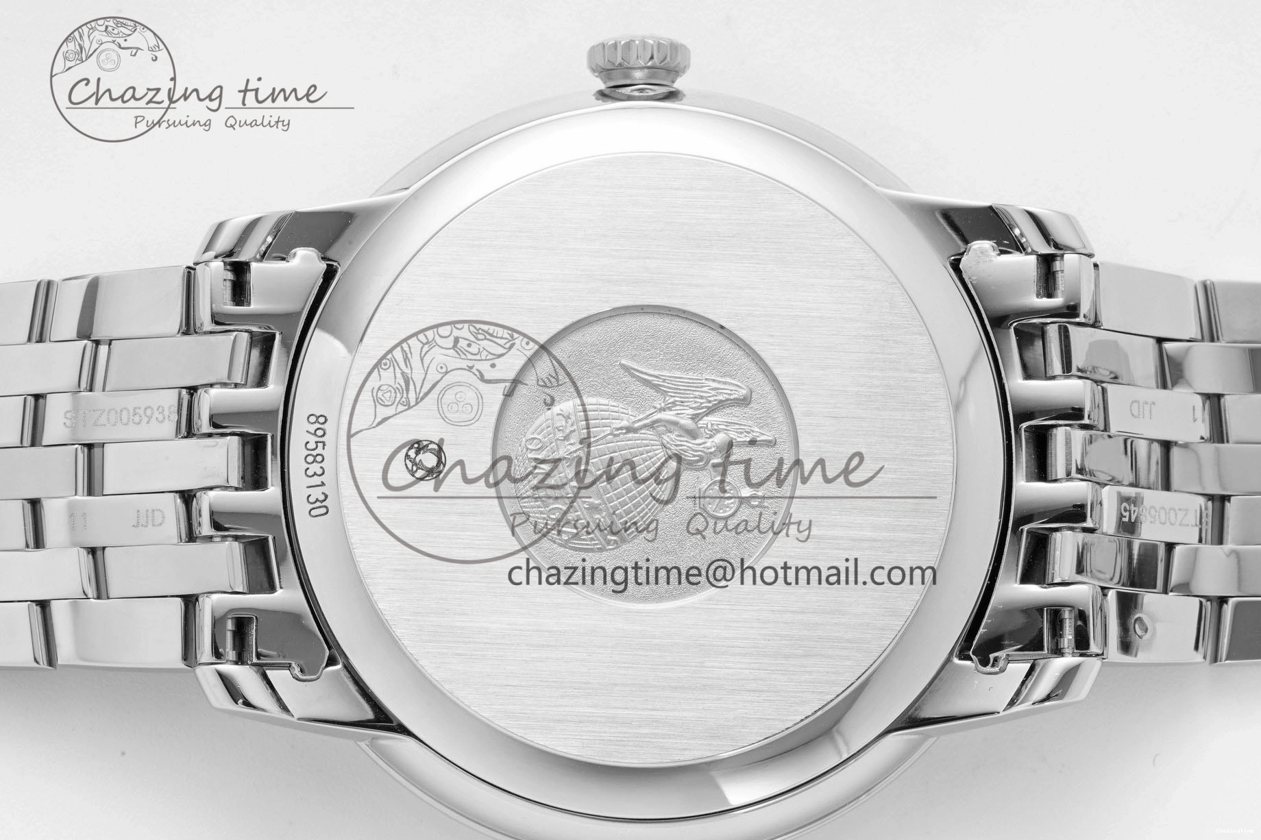 0101 Bold De Ville SS TWF 1:1 Best Edition Gray Dial on SS Bracelet MIYOTA 7840